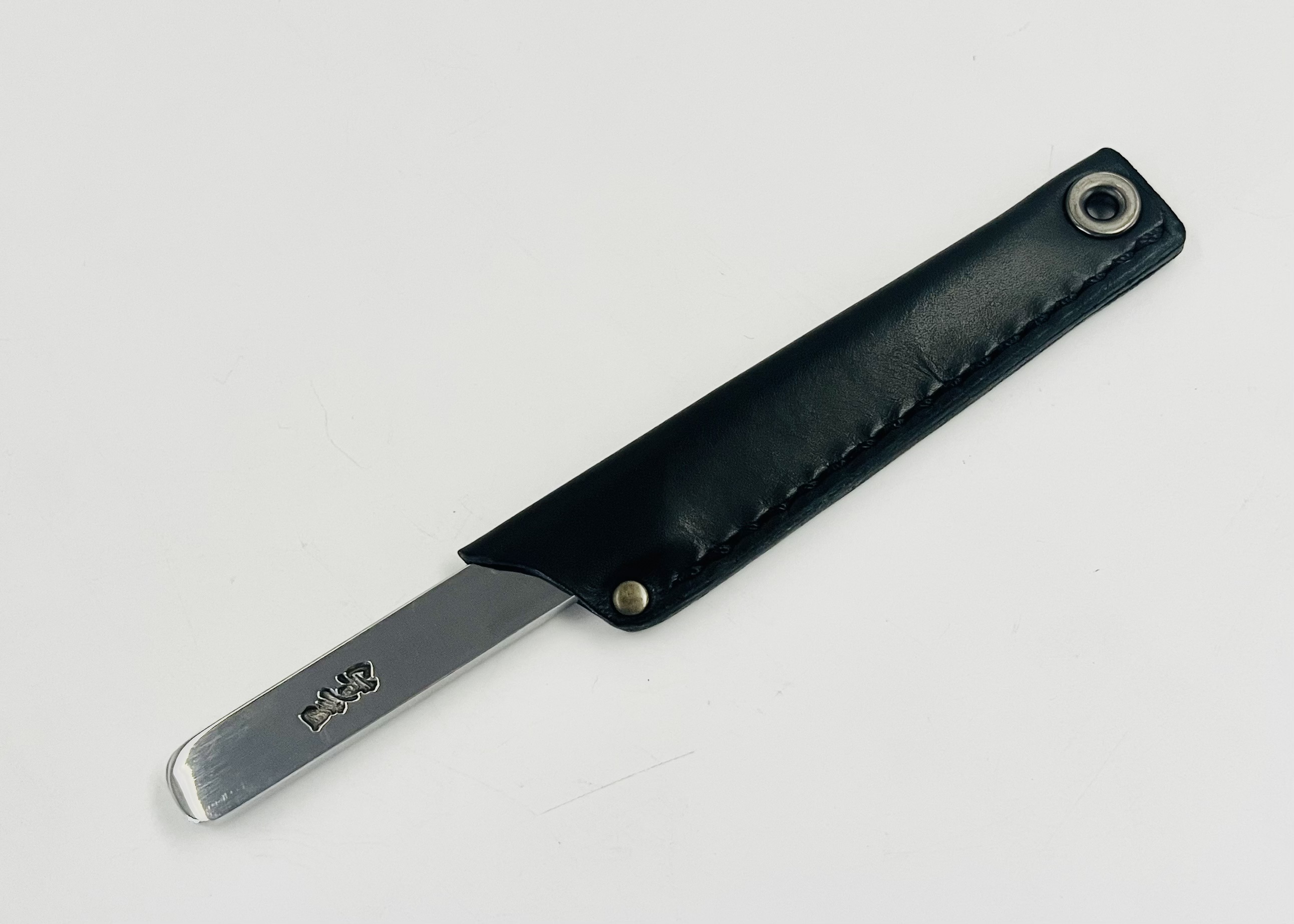 銀三ステンレス ナイフ 2.5寸 鏡面仕上げ サック付 – 土佐打刃物黒鳥