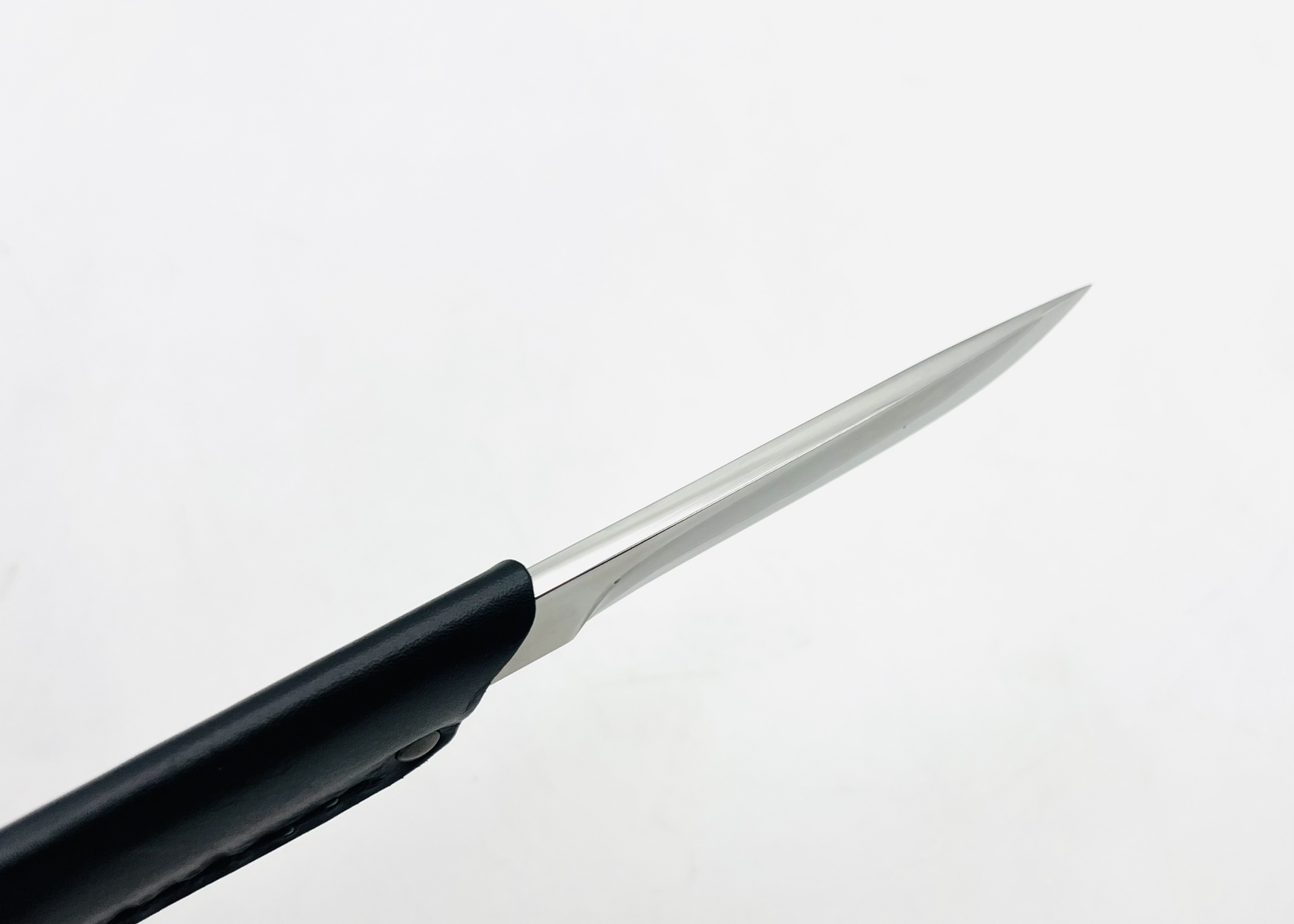 銀三ステンレス ナイフ 2.5寸 鏡面仕上げ サック付 – 土佐打刃物黒鳥