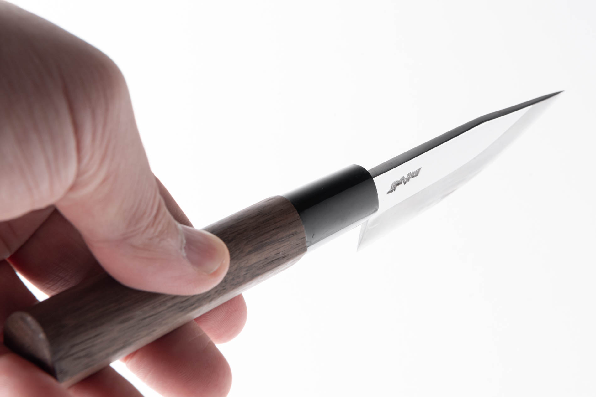 胡桃柄 銀三ステンレス 捌き用ナイフ - 画像 (2)