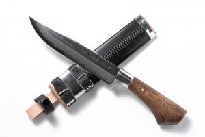 樫柄　青紙二号　剣鉈　6寸