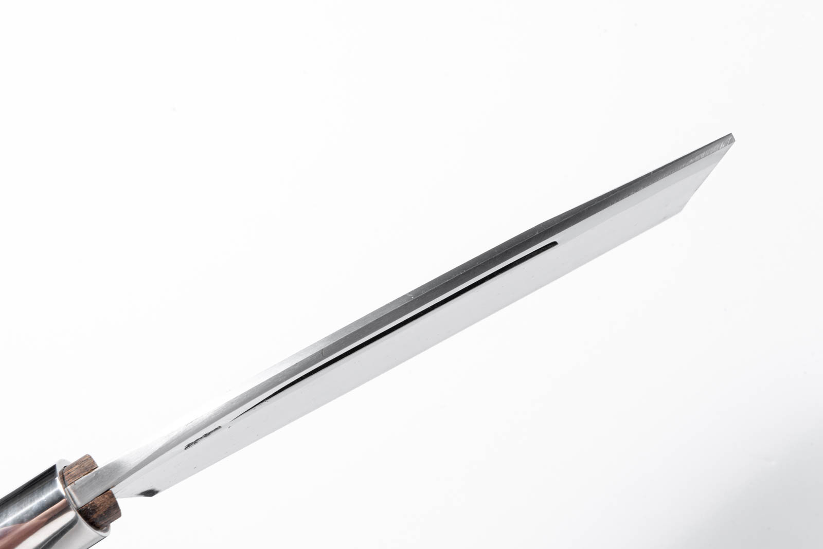 樫柄 白紙一号 左手用半おた 腰鉈 7寸 - 画像 (11)