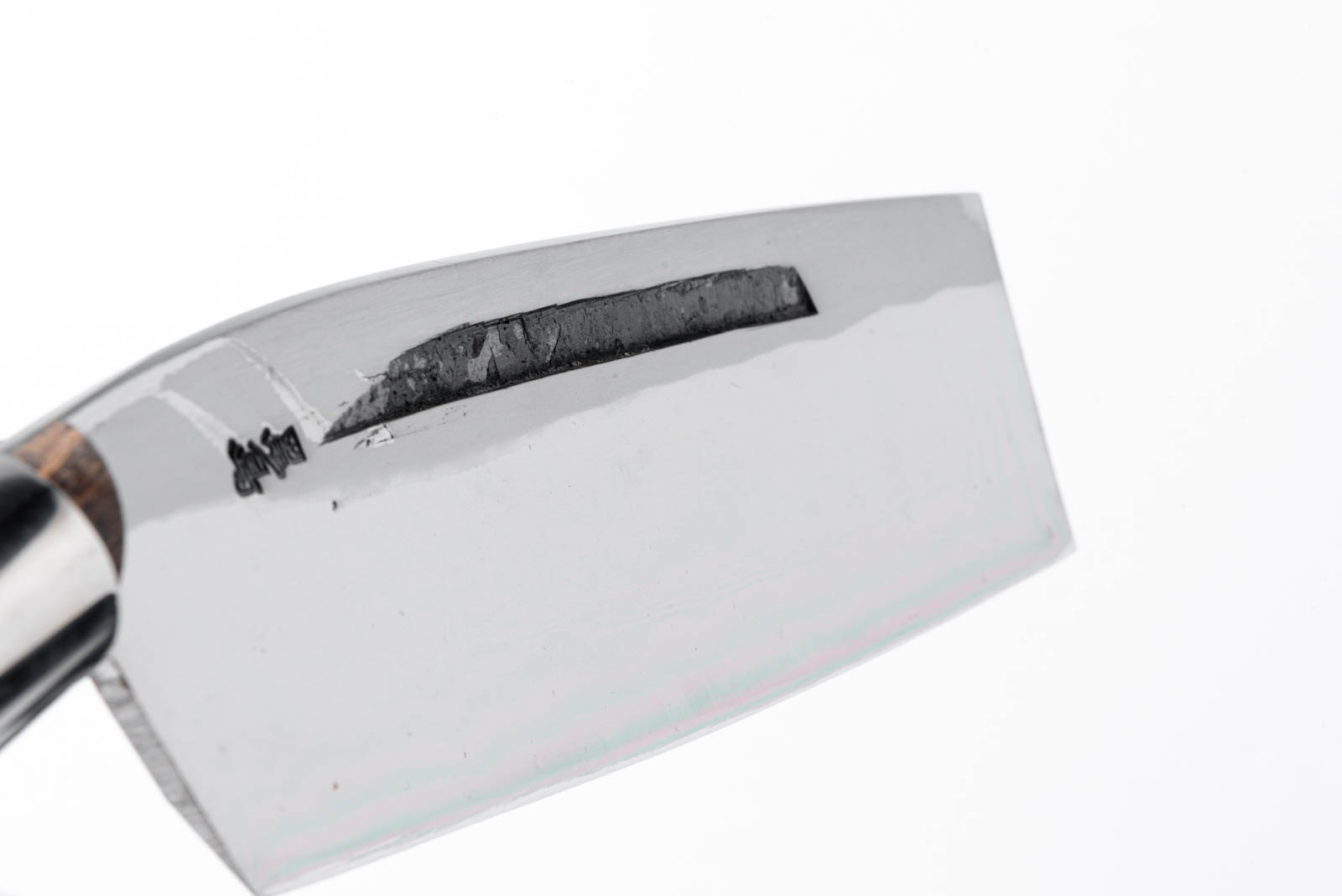 樫柄 白紙一号 左手用半おた 腰鉈 7寸 - 画像 (12)