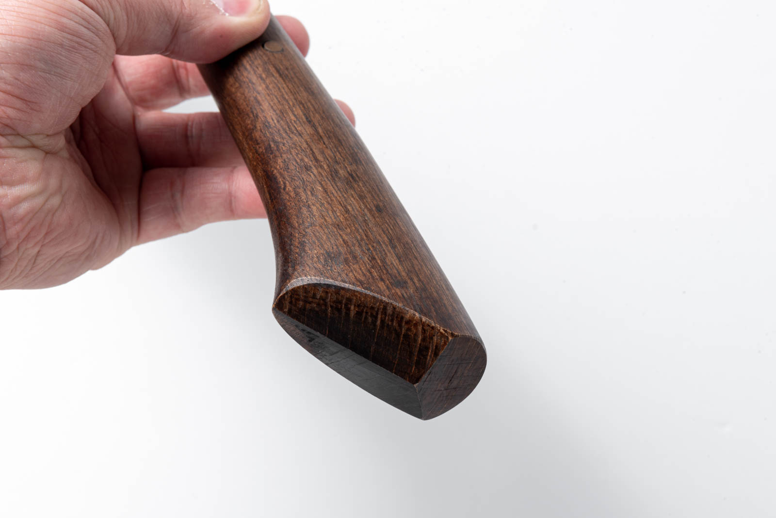 樫柄 白紙一号 左手用半おた 腰鉈 7寸 - 画像 (17)