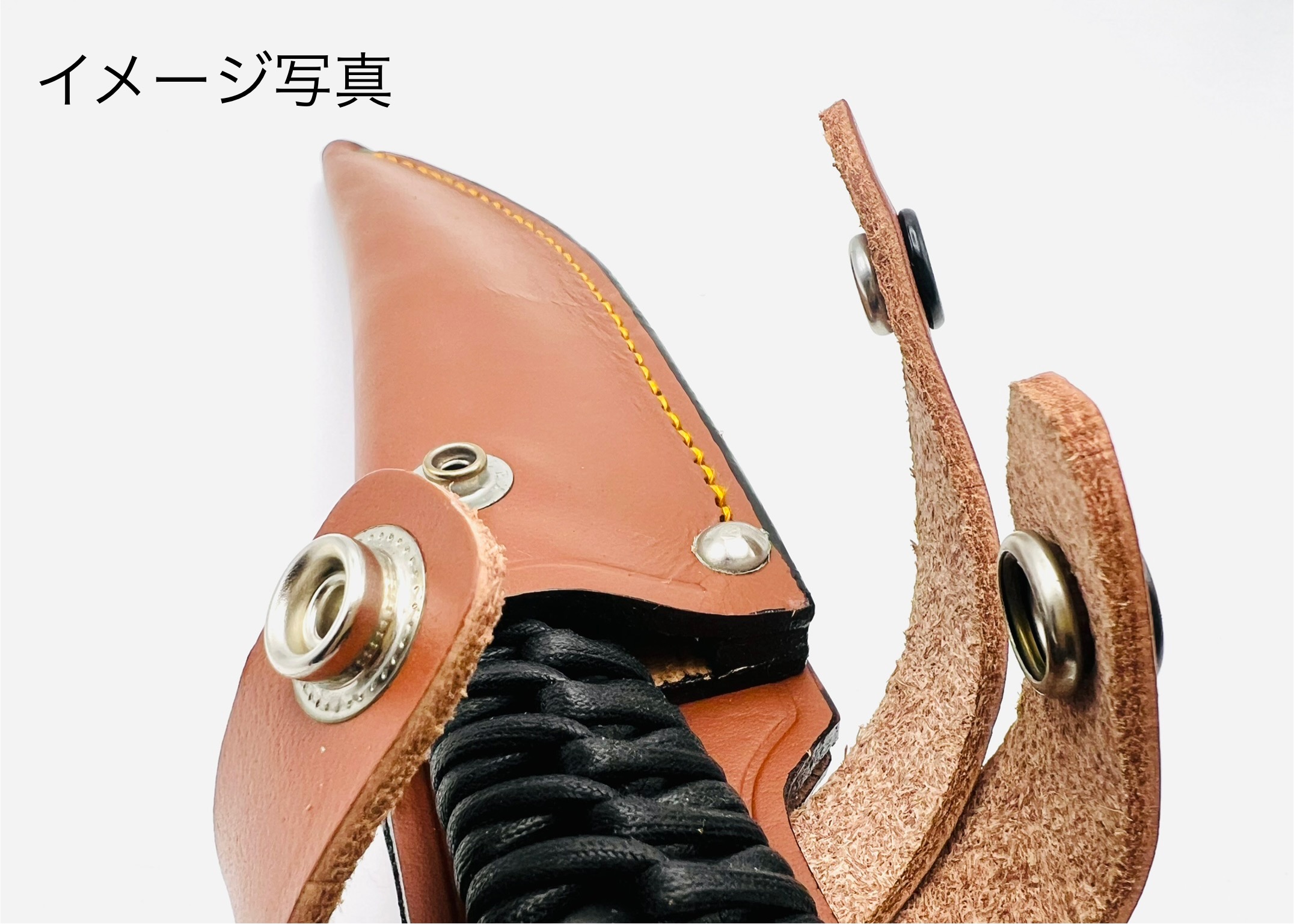 剣鉈・ナイフ用 革ケース 5寸用 在庫処分品 - 画像 (12)