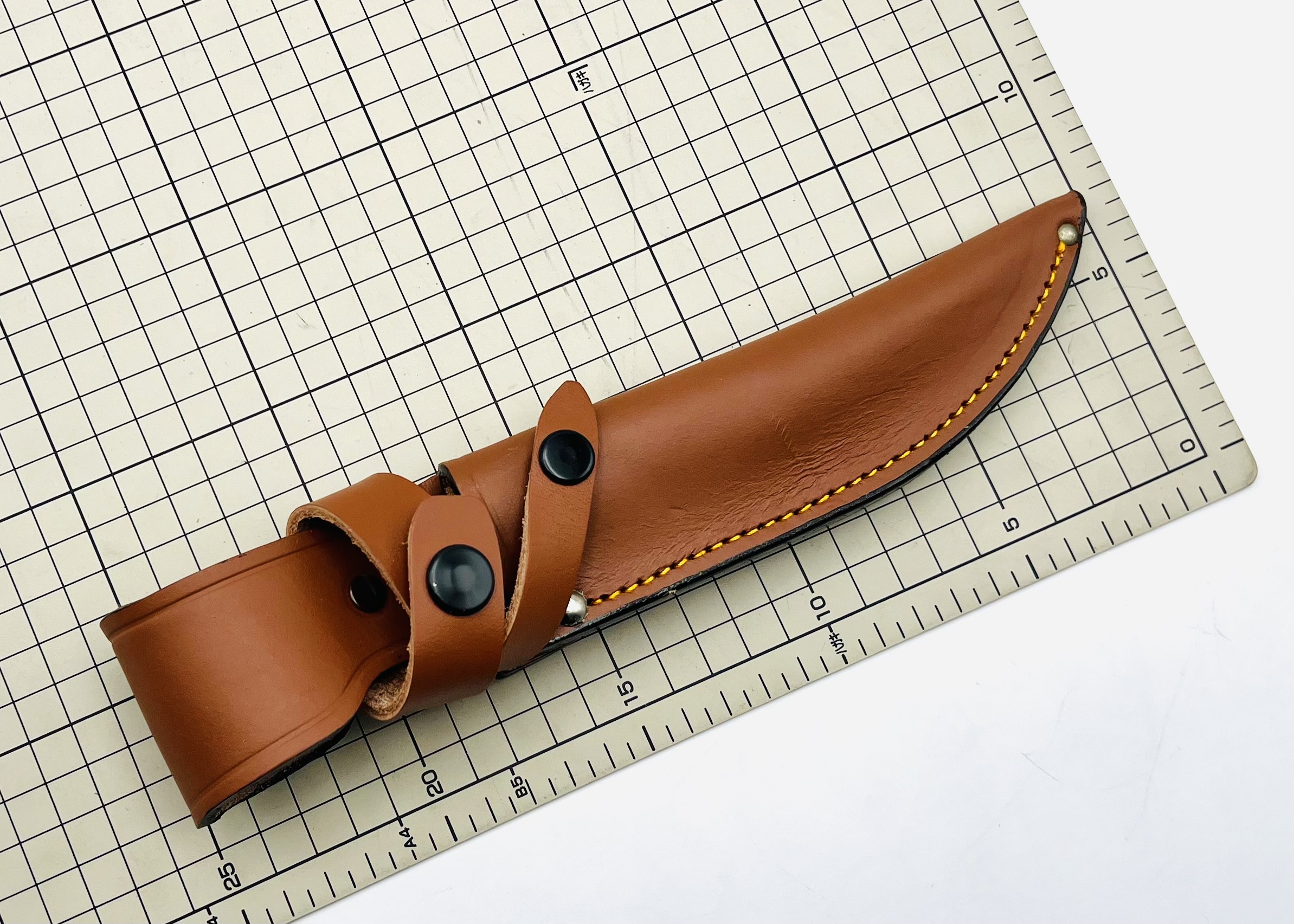 剣鉈・ナイフ用 革ケース 5寸用 在庫処分品 - 画像 (6)
