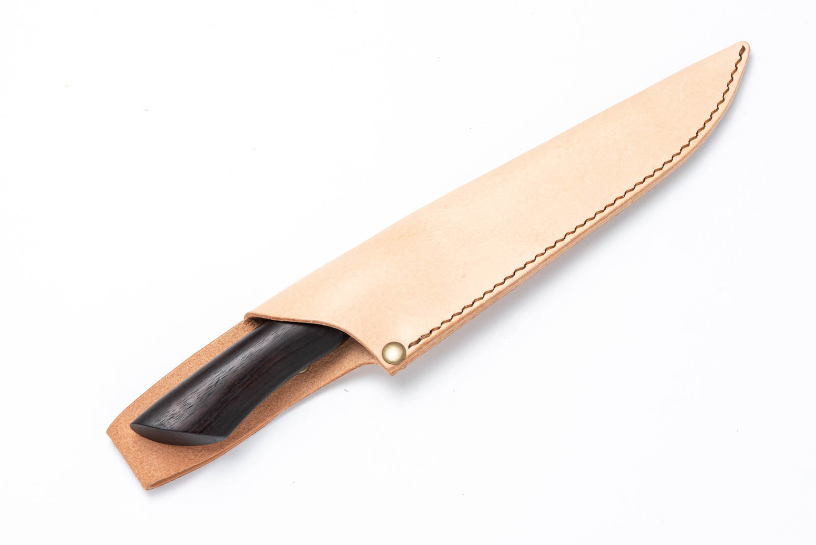 黒檀柄 銀三ステンレス フィッシングナイフ - 画像 (2)