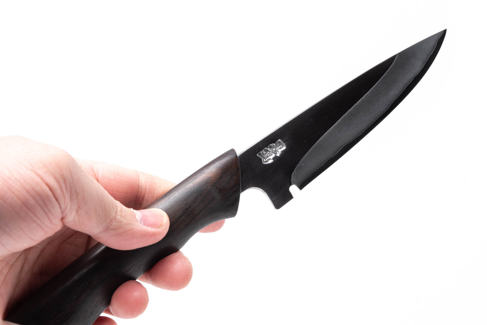 黒檀柄 銀三ステンレス フィッシングナイフ - 画像 (3)