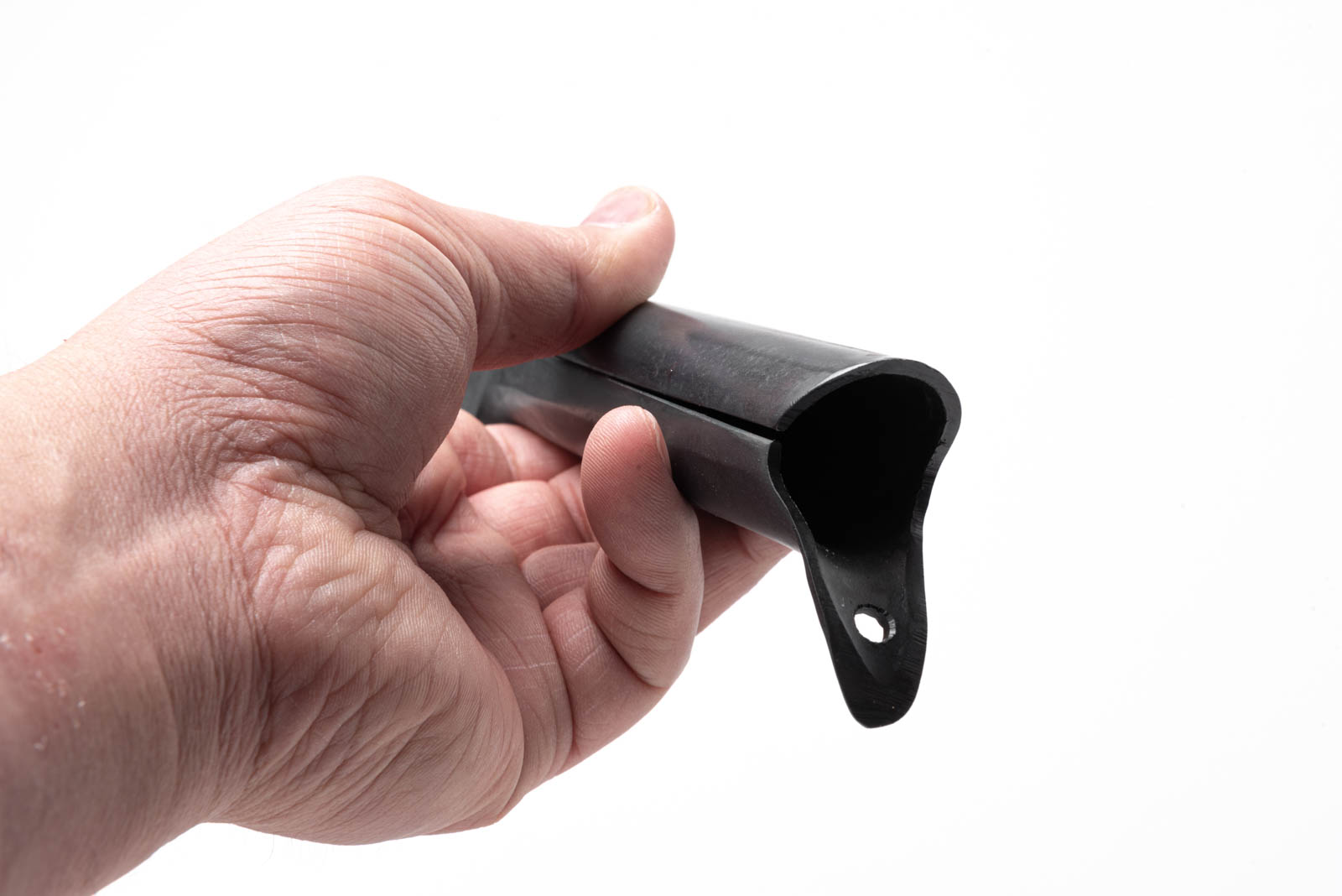 パイプ柄 鉄鋼(青二) 剣鉈 6寸 - 画像 (12)