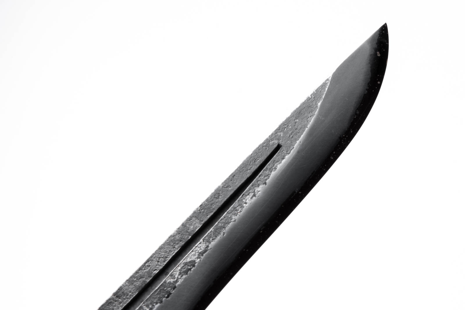 鹿角柄 鉄鋼(青二) 剣鉈 5寸 - 画像 (4)