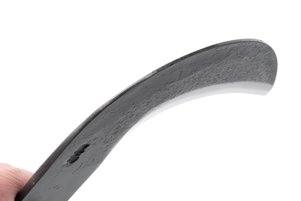 25c・鋼(青二) 牛の爪切り鎌 黒打ち - 画像 (4)