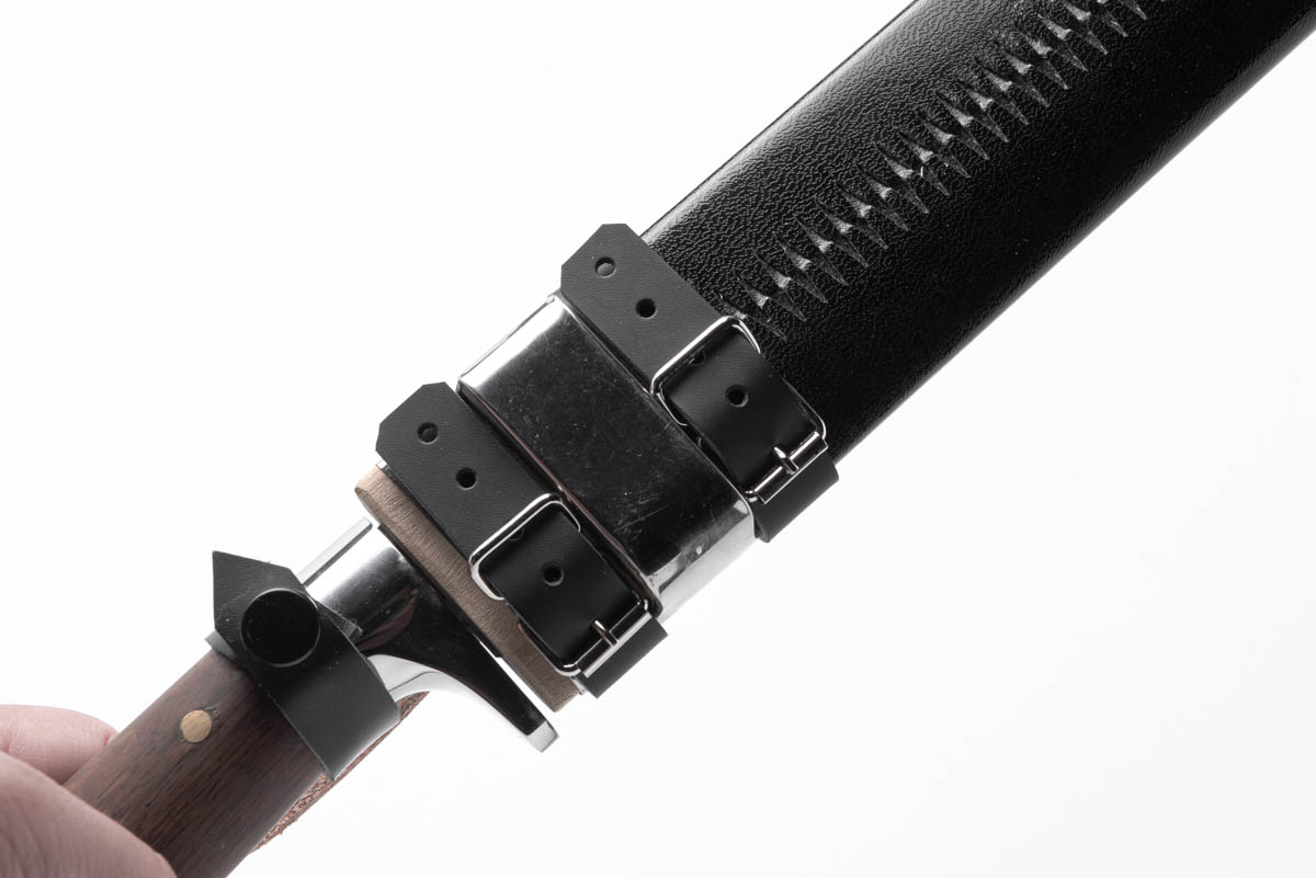 樫柄 銀三ステンレス 剣鉈 6寸 - 画像 (3)