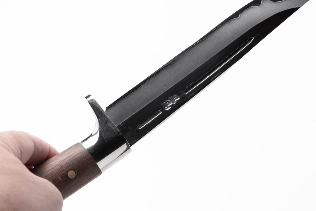 樫柄 銀三ステンレス 剣鉈 6寸 - 画像 (7)