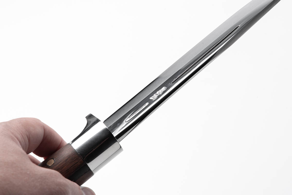 樫柄 銀三ステンレス 剣鉈 6寸 - 画像 (8)