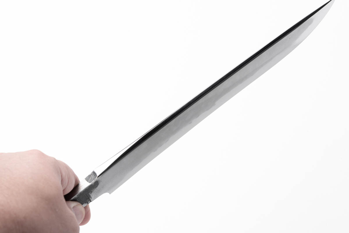 鉄・鋼(青二) 剣鉈 8寸 - 画像 (2)