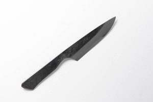 鉄・鋼（青二）　黒打ちナイフ