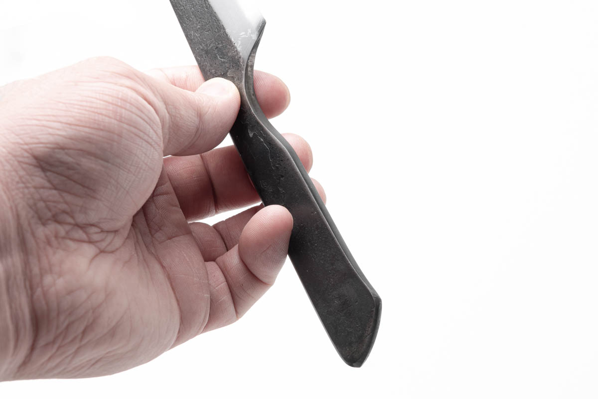 鉄・鋼(青二) 黒打ちナイフ - 画像 (4)