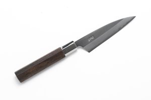 八角胡桃柄　銀三ステンレス　魚さき包丁