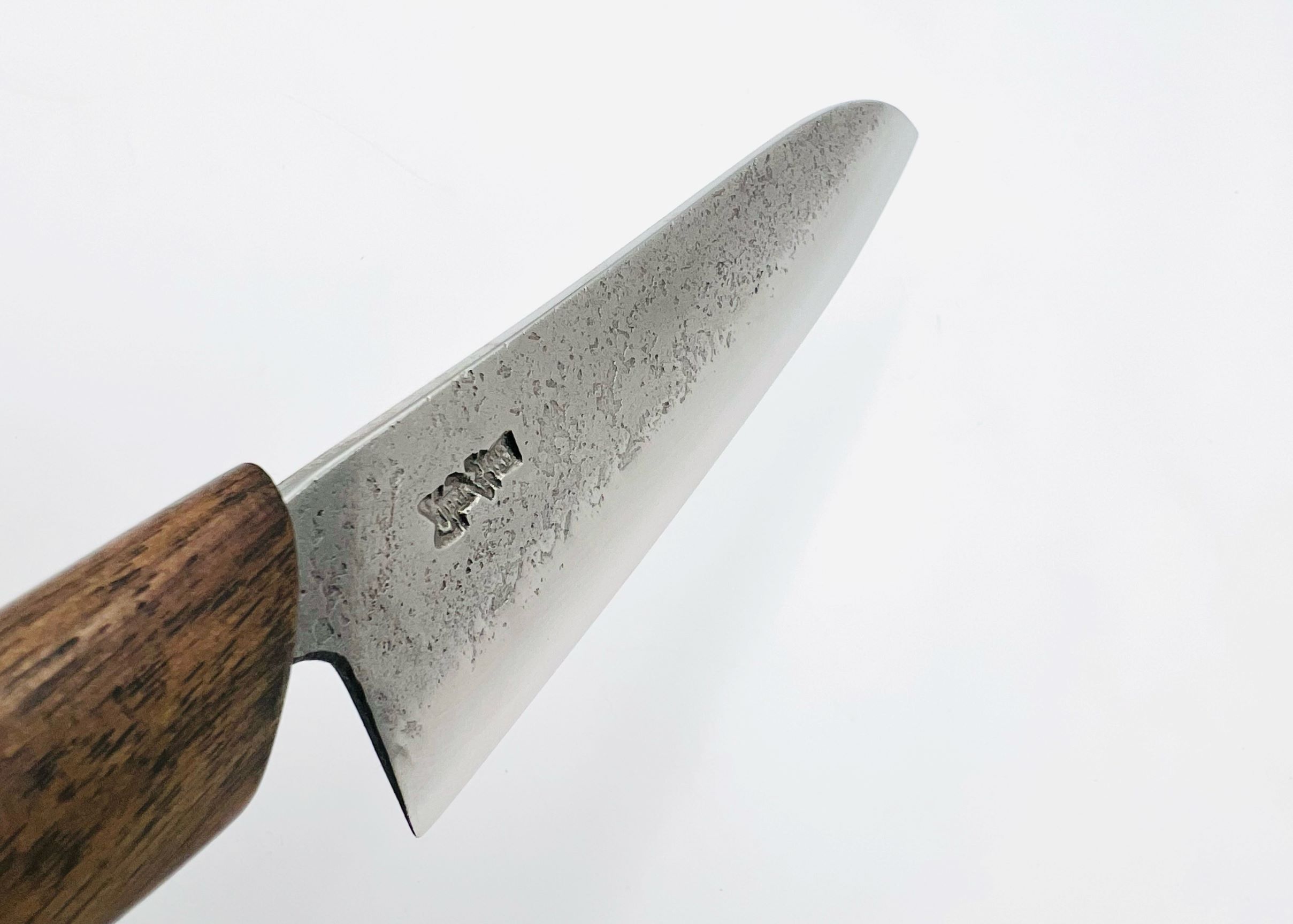 胡桃柄 銀三ステンレス 梨地 5寸 - 画像 (3)