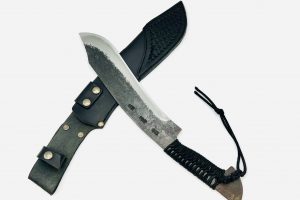 鉄・鋼（青二）　マチェット　紐巻