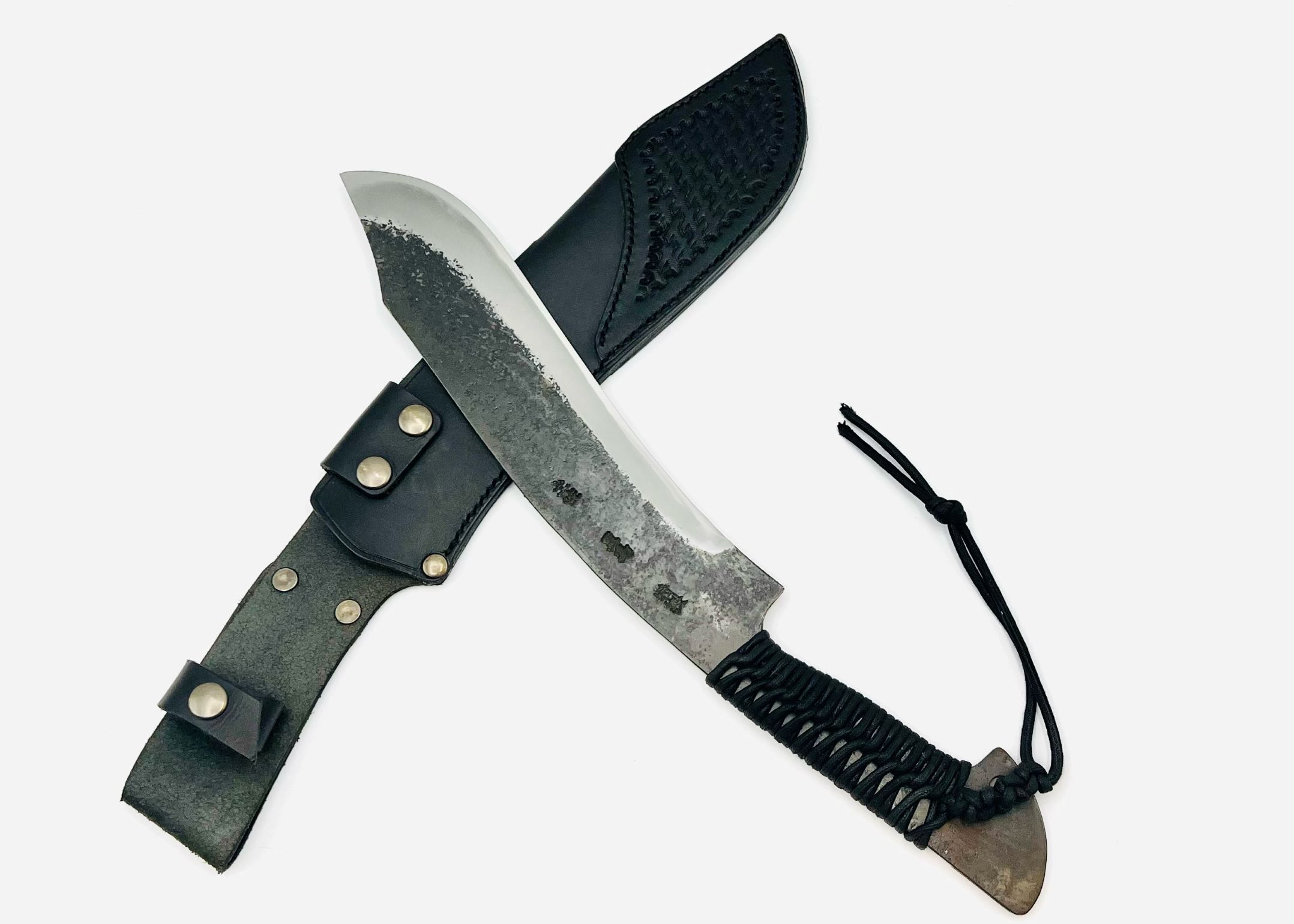 鉄・鋼(青二) マチェット 紐巻