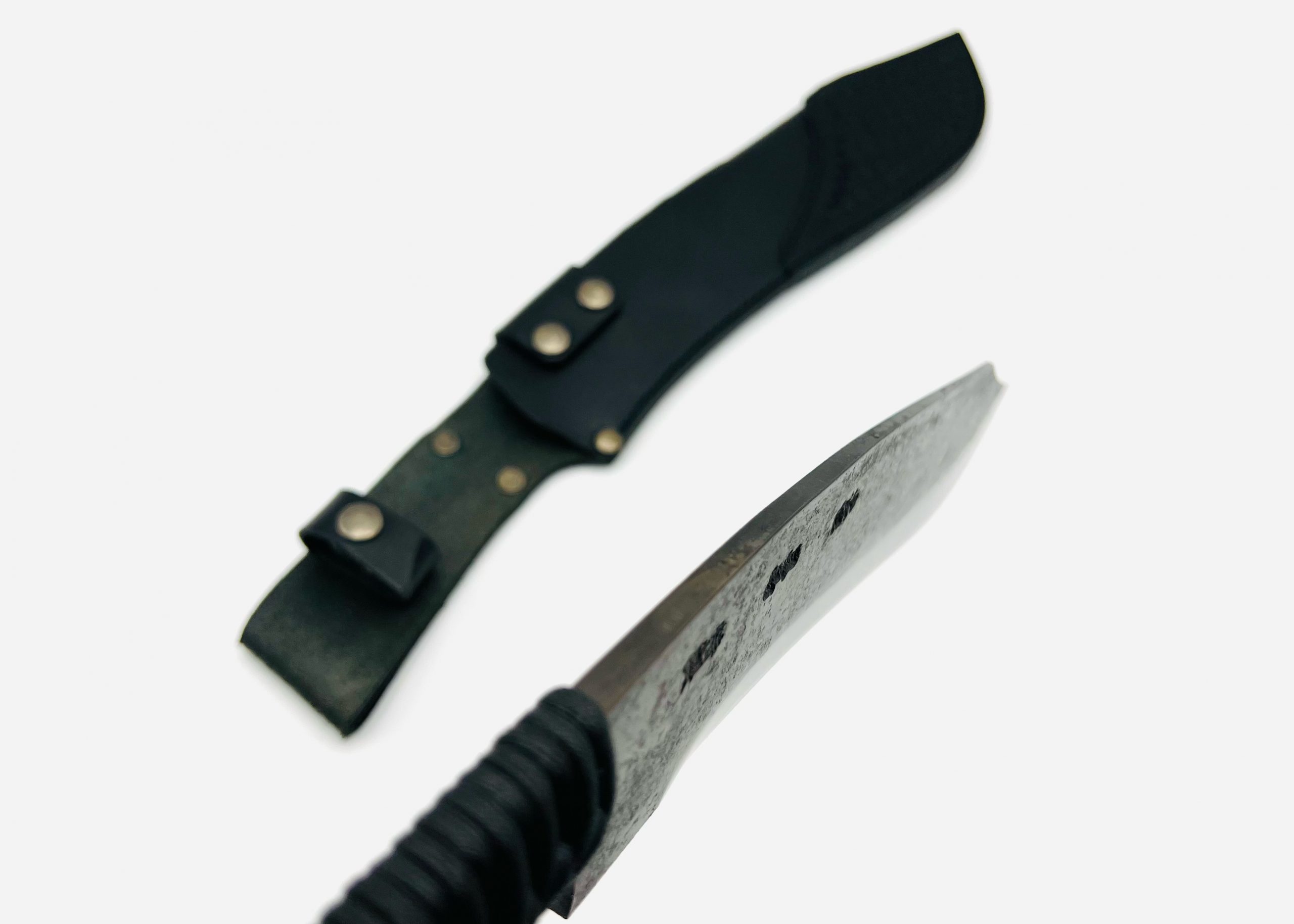 鉄・鋼(青二) マチェット 紐巻 - 画像 (3)