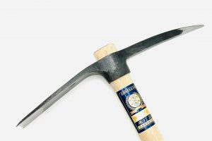 鉄鋼　十字鍬　柄付き