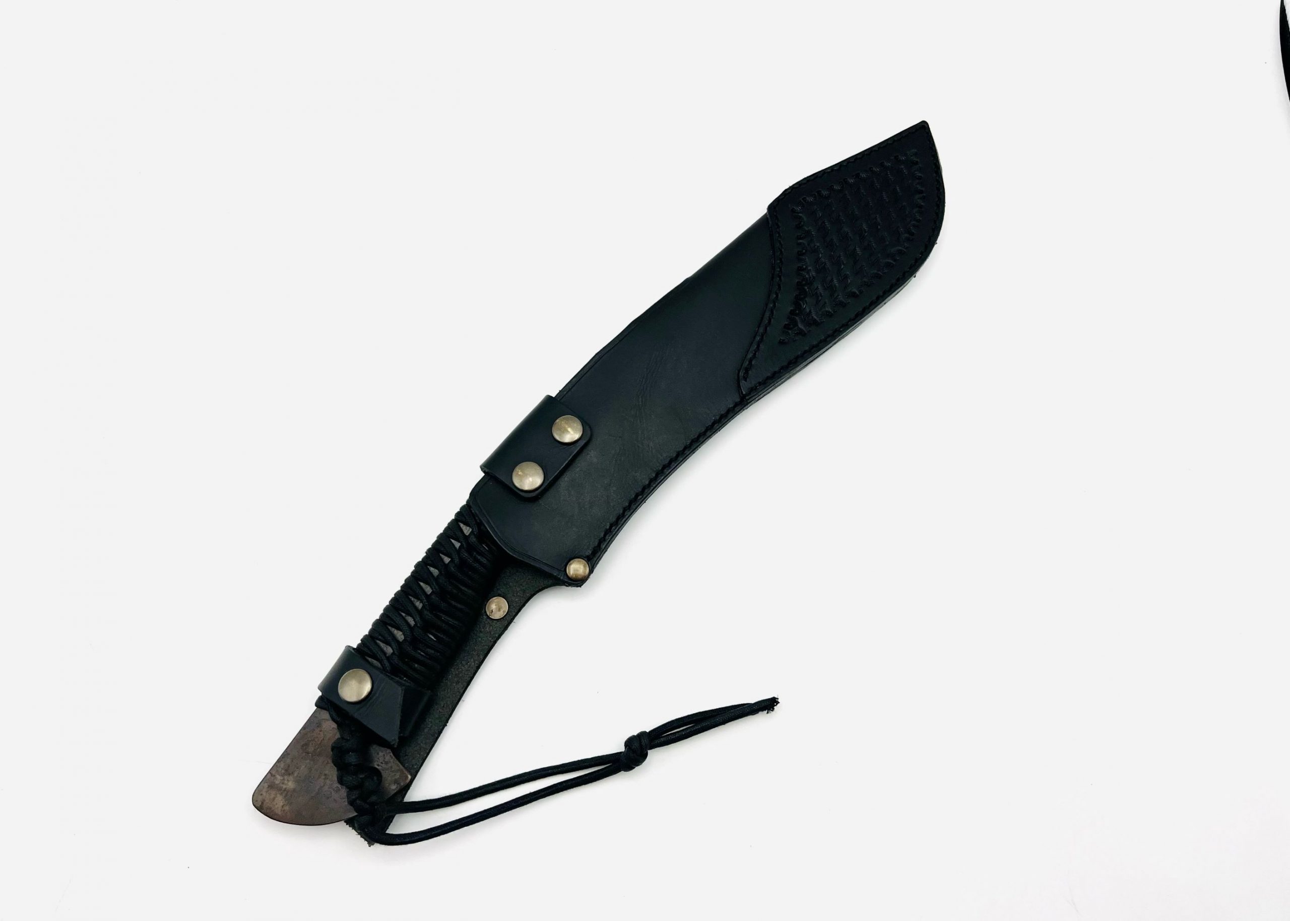 鉄・鋼(青二) マチェット 紐巻 - 画像 (4)