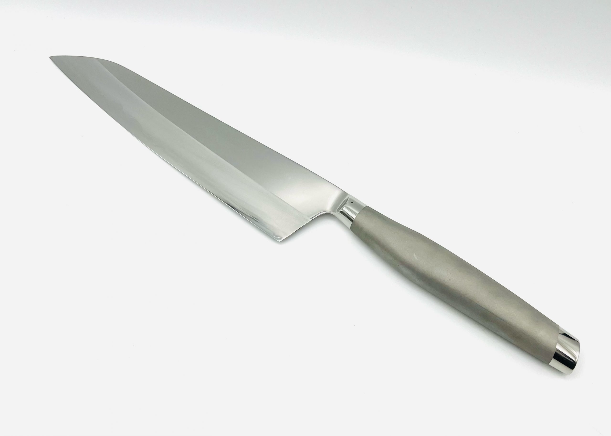 Haccap対応 一体成型 銀三ステンレス 牛刀 7寸 - 画像 (2)
