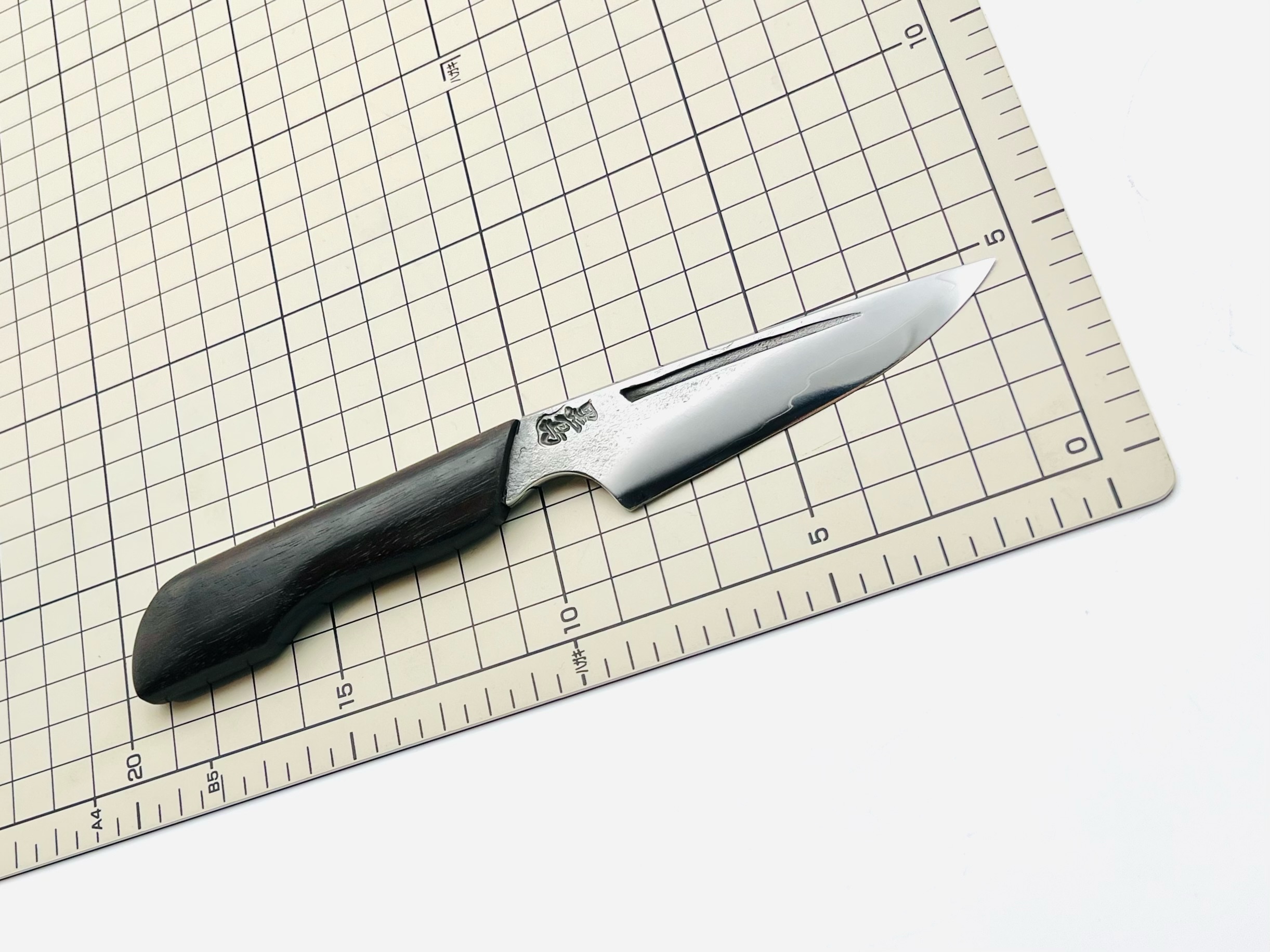 黒檀柄 銀三ステンレス 梨地 - 画像 (5)