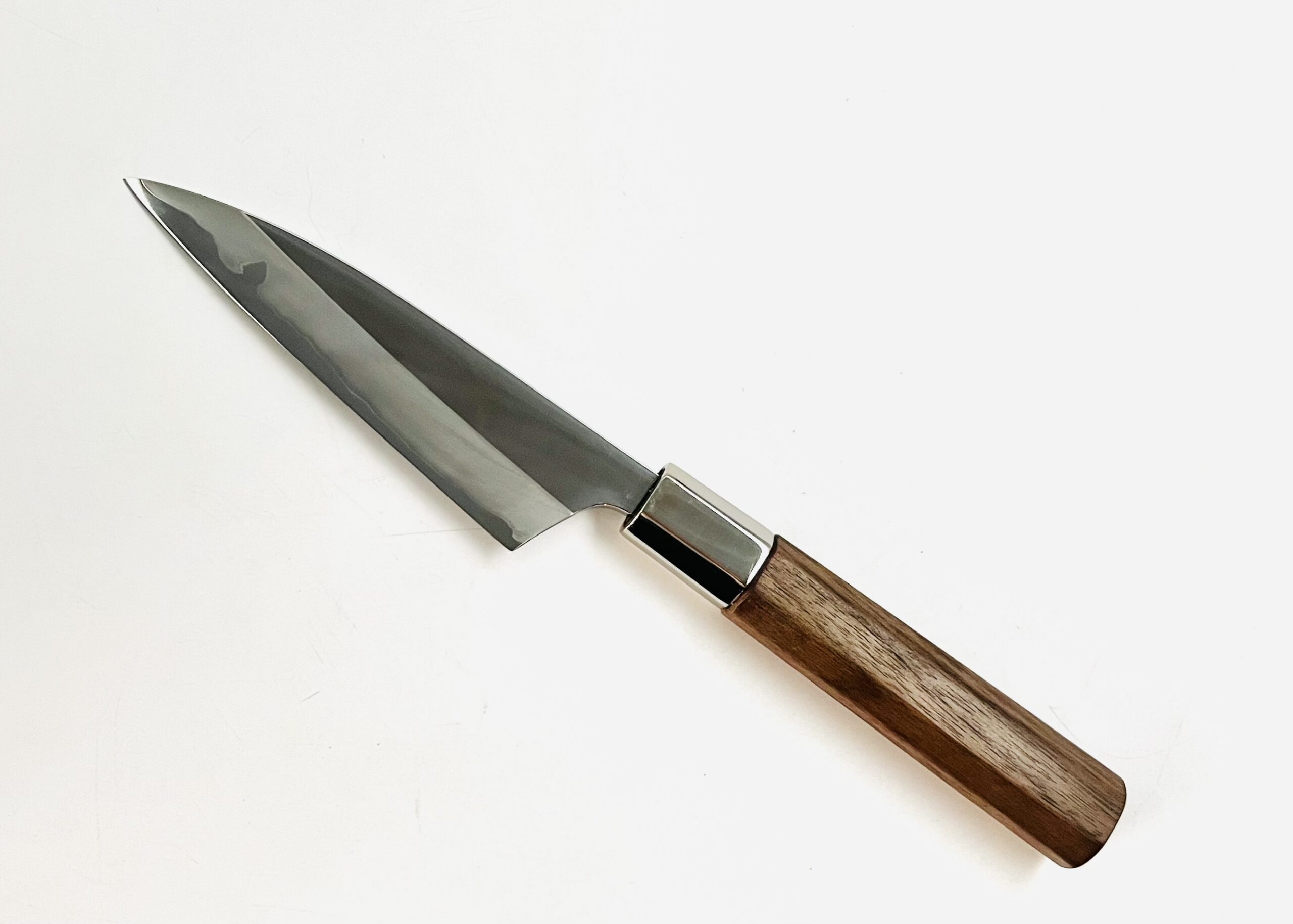 銀三ステンレス 八角胡桃柄 魚さき4寸 アウトレット品 - 画像 (7)