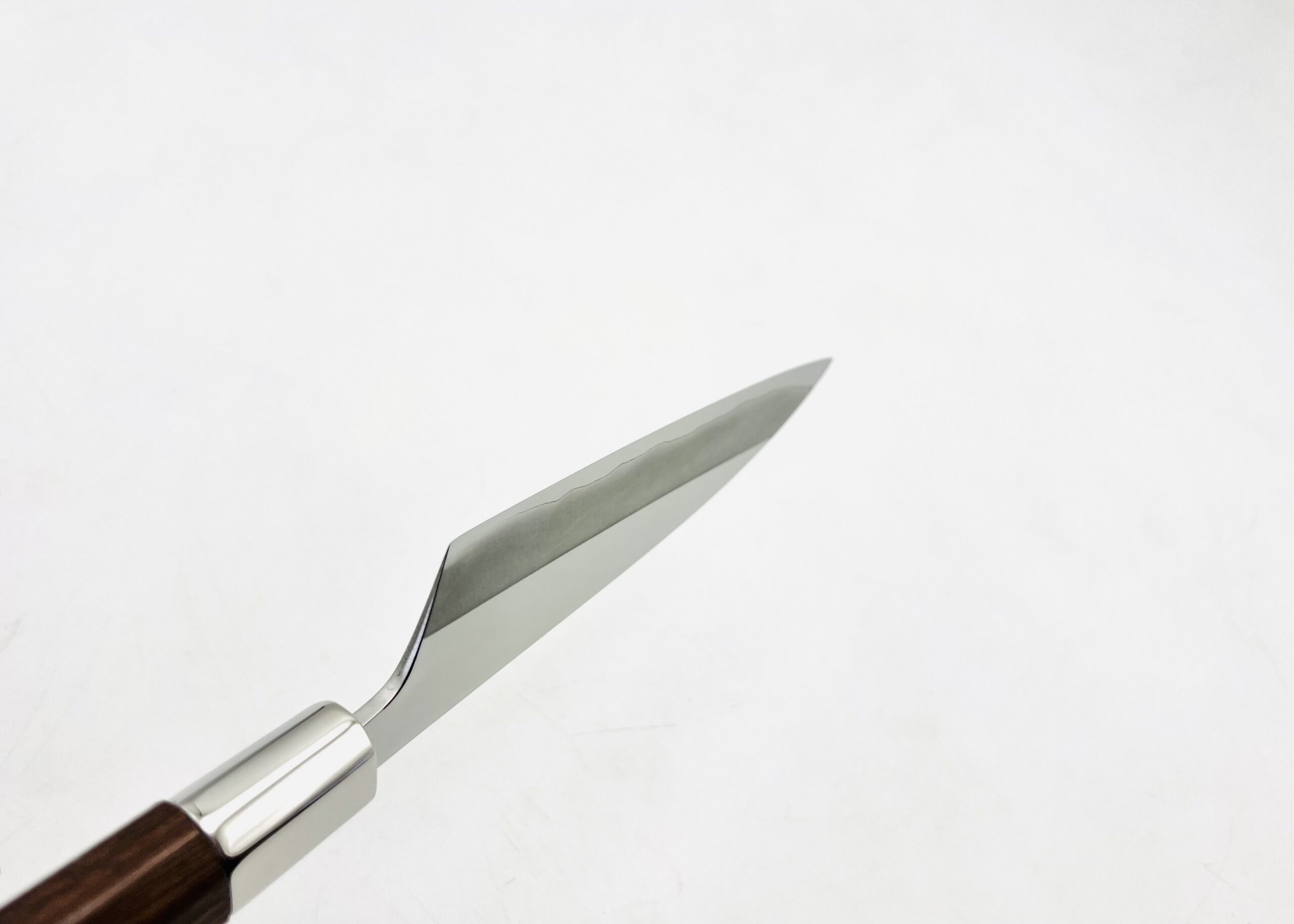 銀三ステンレス 八角胡桃柄 魚さき4.5寸 アウトレット品 - 画像 (4)