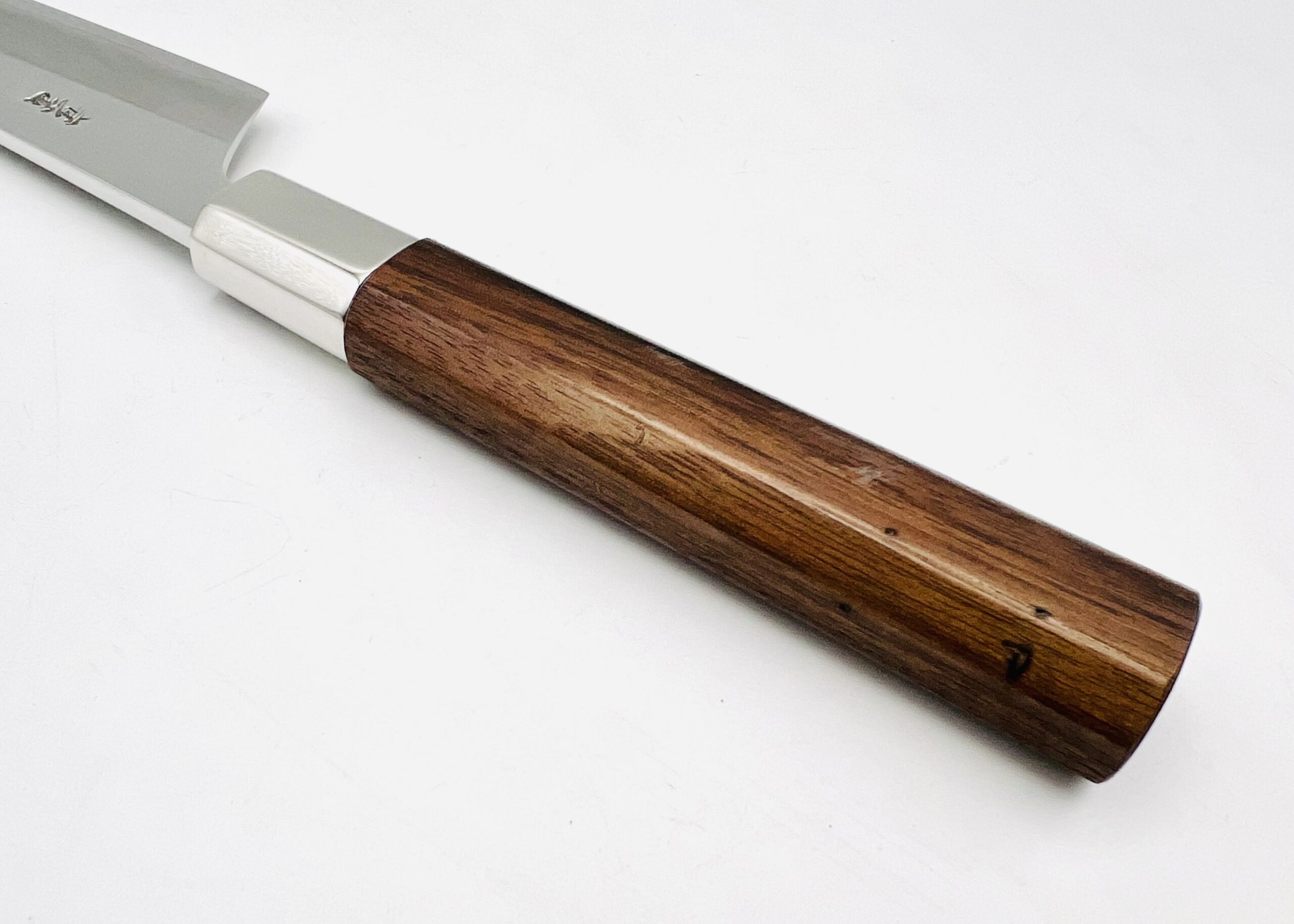 銀三ステンレス 八角胡桃柄 魚さき4.5寸 アウトレット品 - 画像 (8)