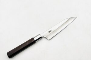 八角胡桃柄　銀三ステンレス　ペティ5寸　アウトレット品②