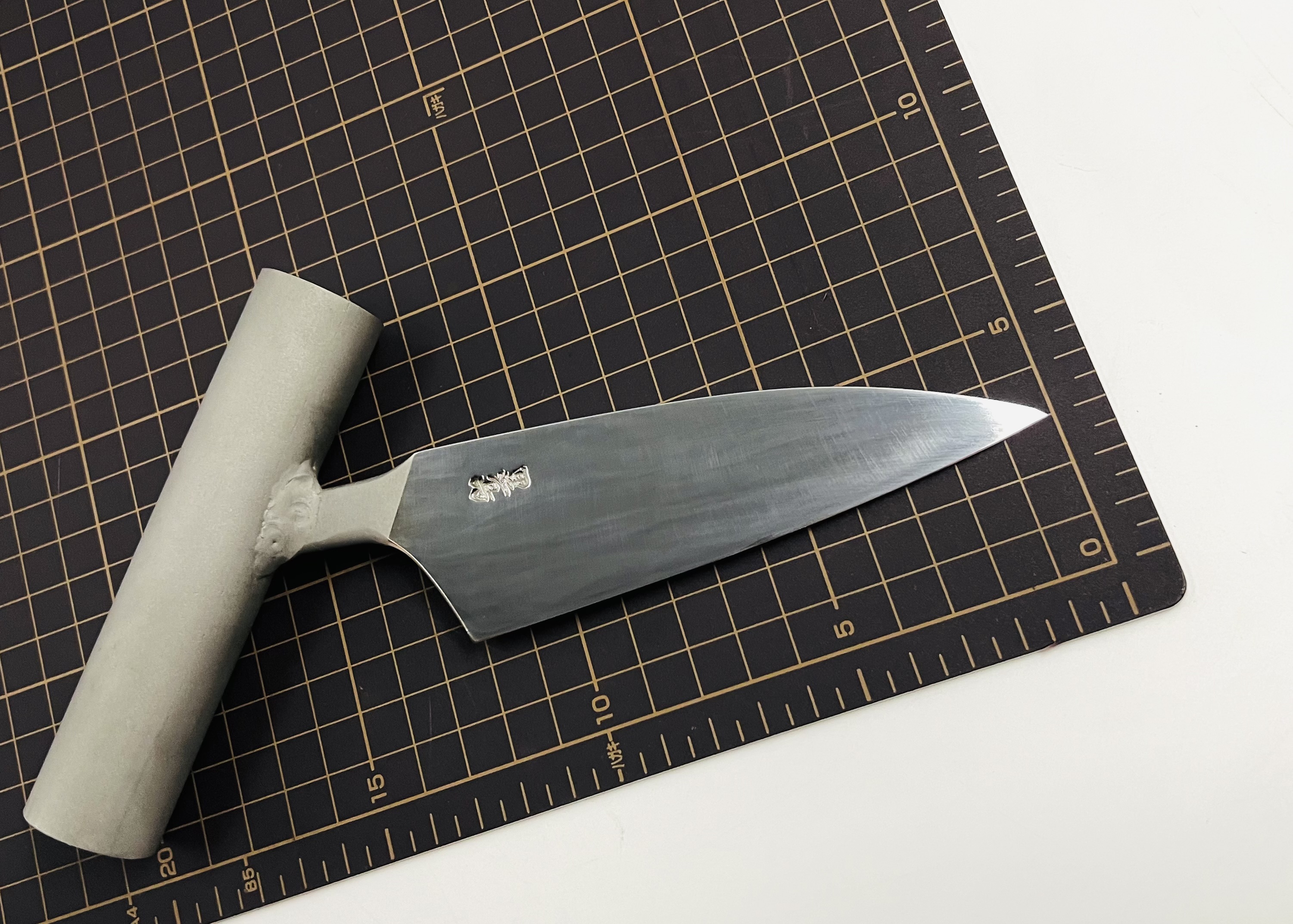 ステンレス 絞め包丁 4寸 ② - 画像 (2)