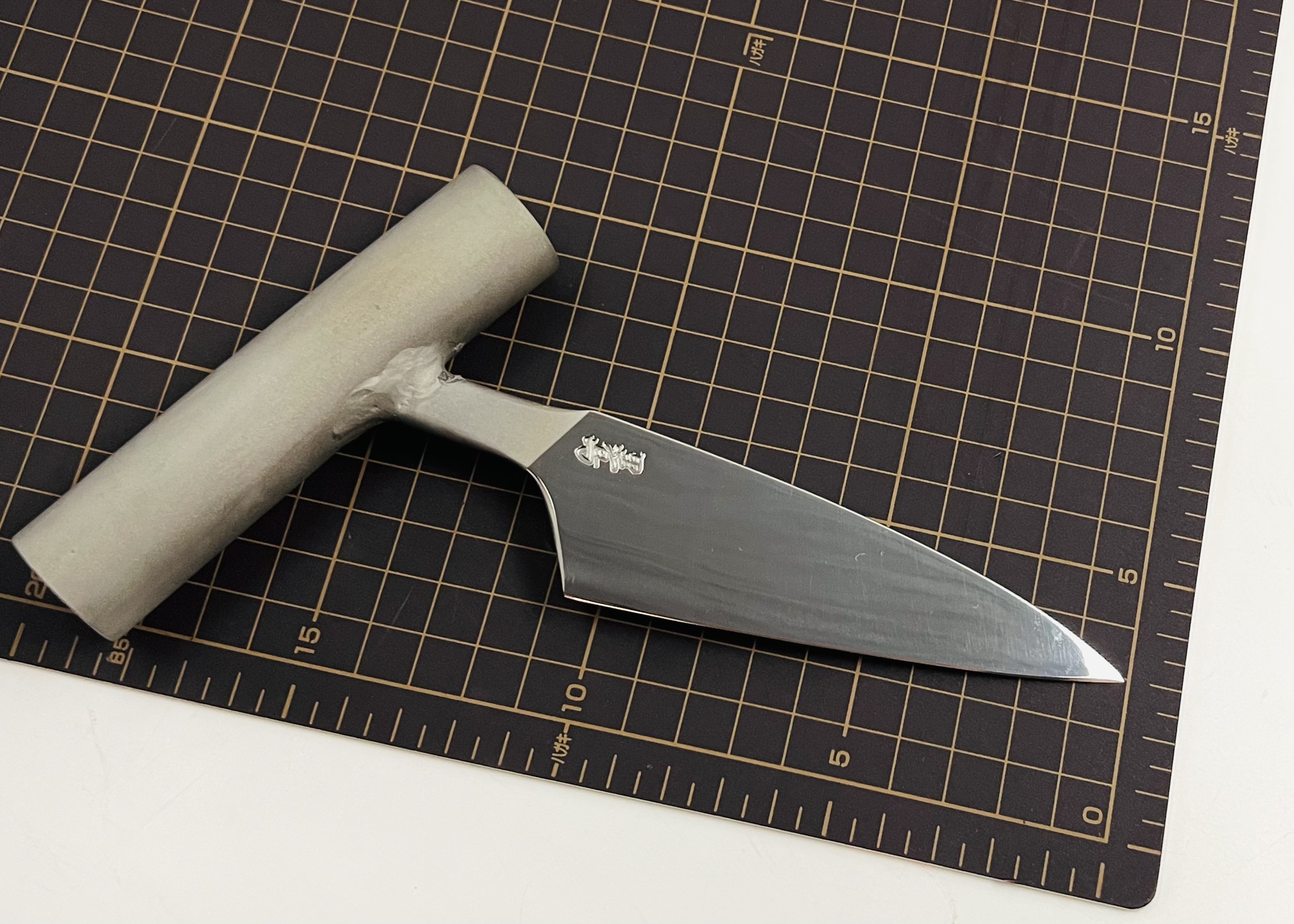 ステンレス 絞め包丁 3.5寸 ① - 画像 (2)