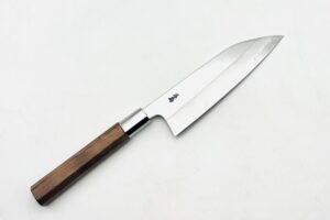 八角胡桃柄 銀三ステンレス 舟行 5.5寸 アウトレット品 ⑤