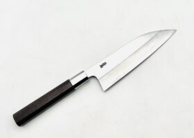 八角胡桃柄　銀三ステンレス　舟行　5.5寸　アウトレット品 ⑦