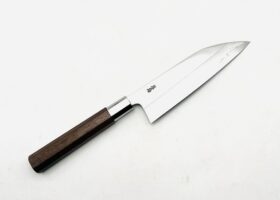 八角胡桃柄 銀三ステンレス 舟行 5.5寸 アウトレット品 ⑧